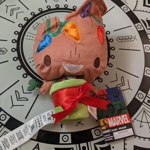 Light Up Holiday Groot Plushie